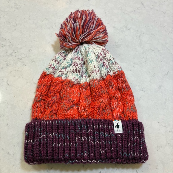 Smartwool Isto Retro Pom Hat Knit Beanie - Picture 1 of 3